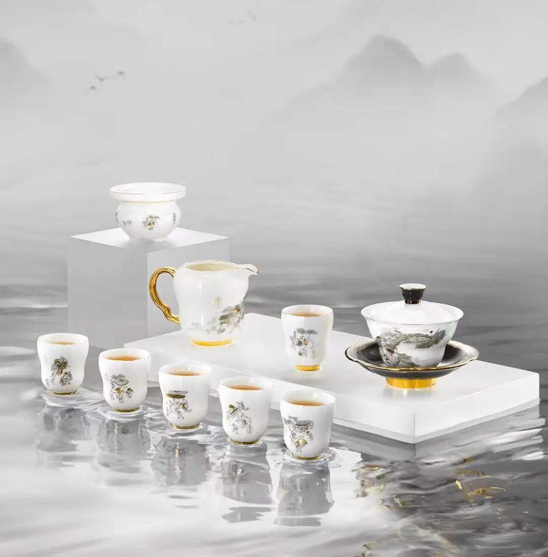 清雅茶韵 景德镇高档茶具鉴赏与分享